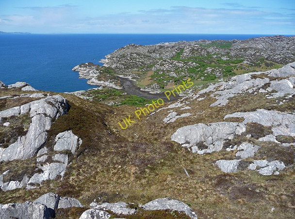 Photo 6"x4" Summit of Meall Acairseid Meall Acairseid c2010