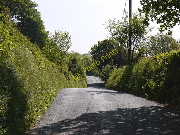 Photo 6"x4" The B4339 climbing away from Ciliau Aeron Ciliau Aeron c2010