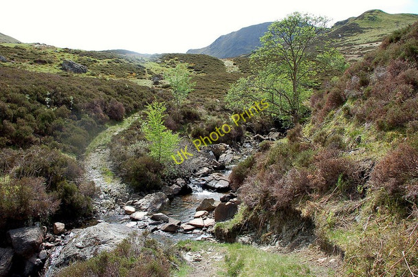 Photo 6"x4" Path crossing the Ardvorlich Burn Coire Buidhe\/NN6220 c2010