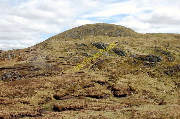 Photo 6"x4" Meall na Fearna from the northwest Meall na Fearna c2010