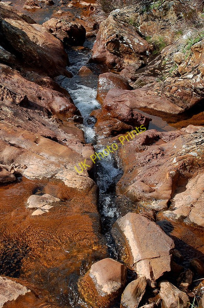 Photo 6"x4" Rocky bed of the Ardvorlich Burn Bein Domhnuill c2010
