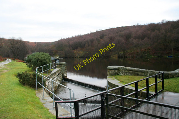 Photo 6"x4" Spillway, Oak Dale Reservoir, Osmotherley Osmotherley c2008
