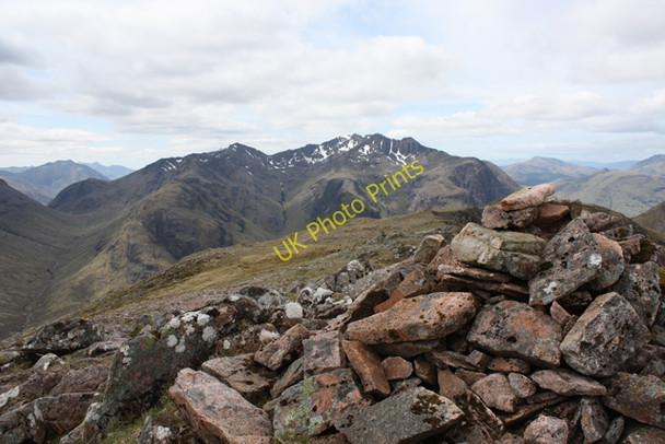 Photo 6"x4" Summit Cairn, A' Chailleach Kinlochleven c2010