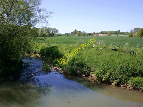 Photo 6"x4" View west from the old bridge, Halford Halford\/SP2645 c2010