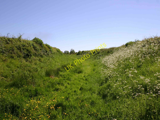 Photo 6"x4" Route of the Stratford and Moreton Tramway Ilmington c2010