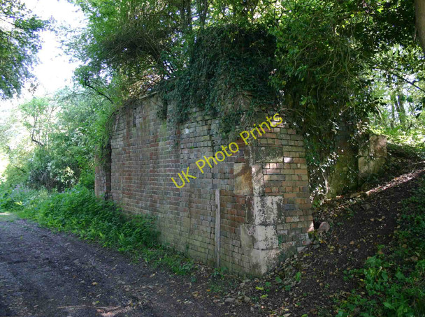 Photo 6"x4" Remains of Stratford and Moreton Tramway bridge Admington c2010