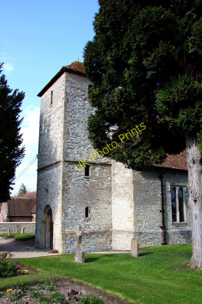 Photo 6"x4" The church of the Holy Rood tower in Cuxham Cuxham c2010