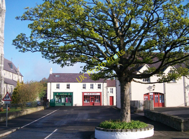 Photo 6"x4" Shops in the Lower Square Castlewellan c2010