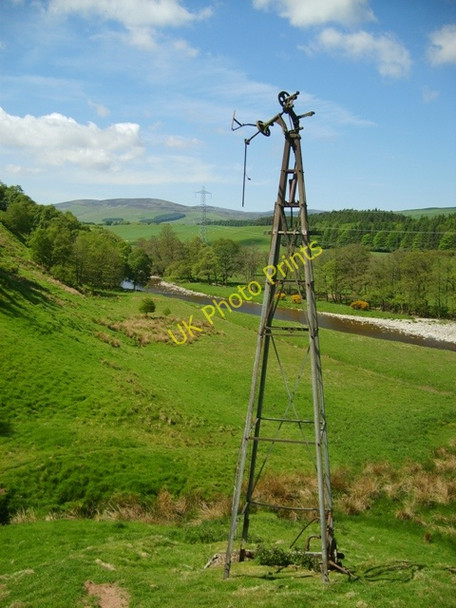 Photo 6"x4" Windpump at Parklands Balfield c2010