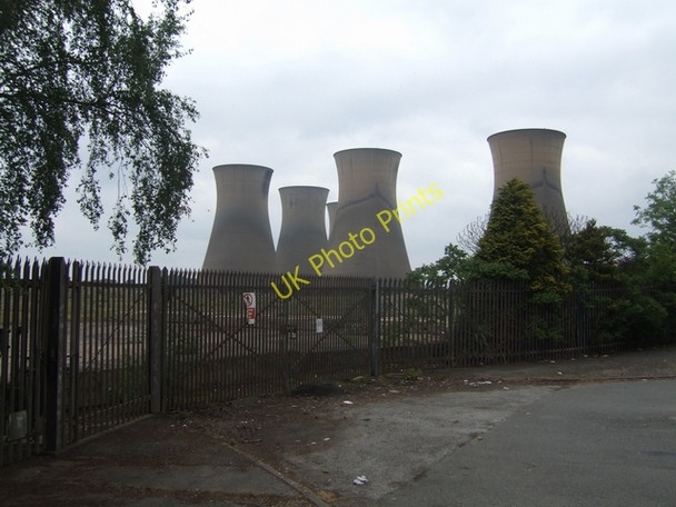 Photo 6"x4" Willington Power Station Willington\/SK2928 c2010