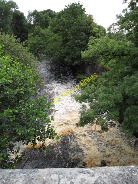 Photo 6"x4" Leck Beck from Cowan Bridge - downstream Kirkby Lonsdale c2009