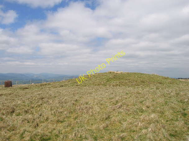 Photo 6"x4" Round barrow on Bryn-y-Fedwen Dylife c2010
