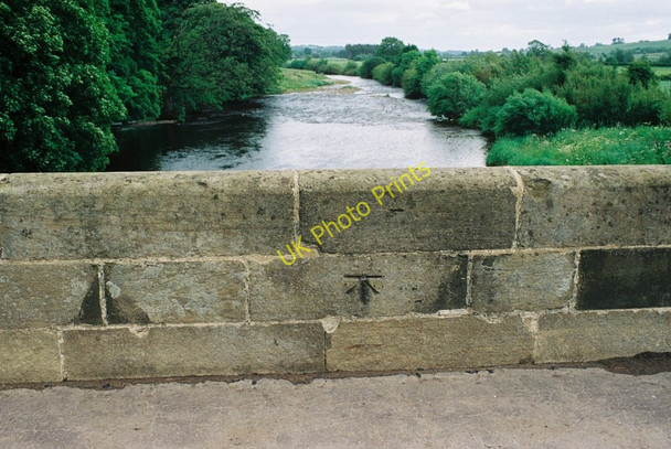 Photo 6"x4" River Ure from Wensley Bridge Wensley\/SE0989 c2009
