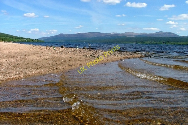 Photo 6"x4" Promontory on Loch Rannach Killichonan c2010