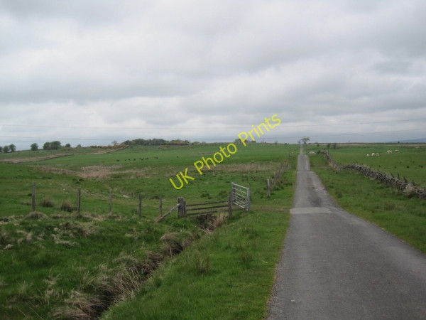 Photo 6"x4" Road below Longhirst leading to the A69 Hallbankgate c2010