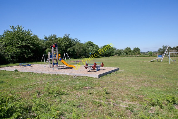 Photo 6"x4" Playground at Thorney Hill Community Centre Thorney Hill\/SZ2099 c2010