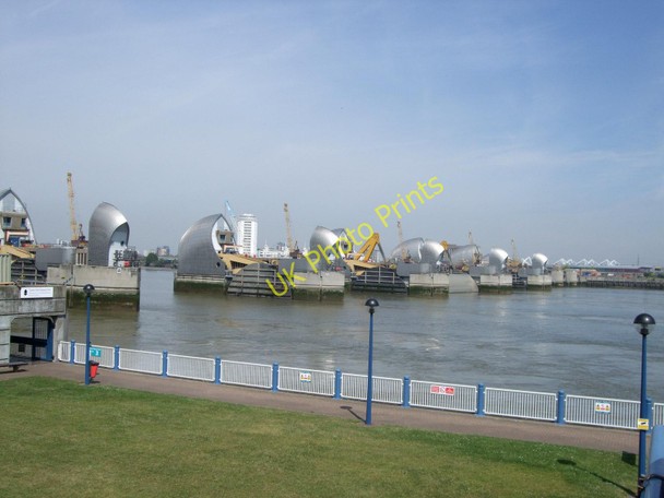 Photo 6"x4" Thames Barrier Woolwich c2010