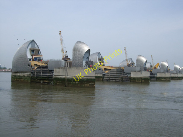 Photo 6"x4" Thames Barrier Woolwich c2010