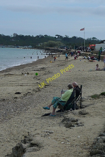 Photo 6"x4" St Helen's Bay beach St Helens\/SZ6289 c2010