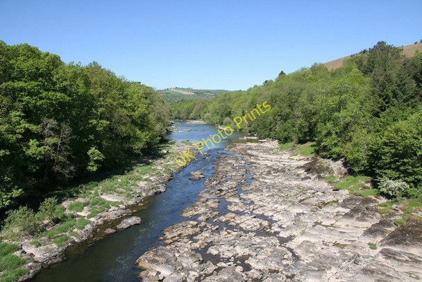 Photo 6"x4" View from the bridge Crickadarn c2010