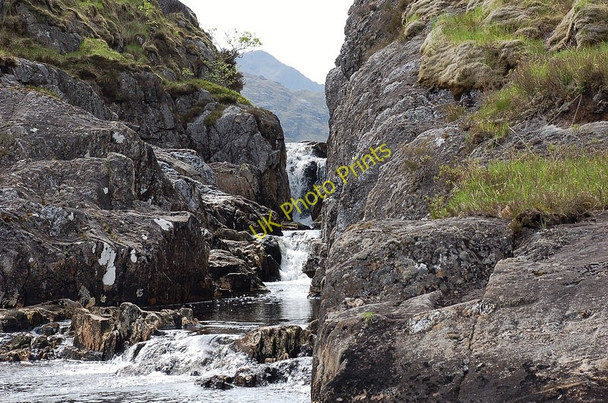 Photo 6"x4" Gorge on the Abhainn Chosaidh Leac na Fearna c2010