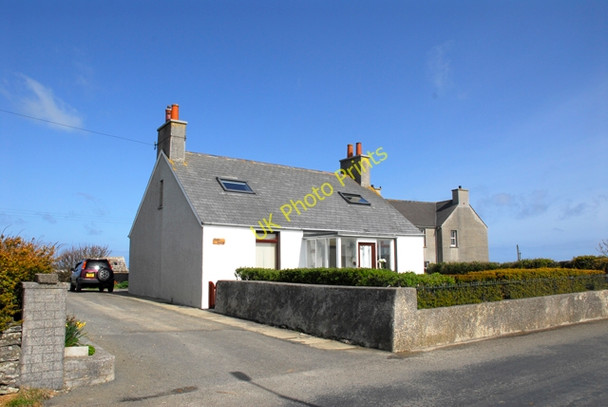 Photo 6"x4" Anchor Cottage, Lady Village, Sanday Lady c2010