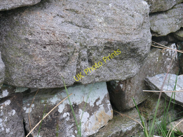 Photo 6"x4" Garsdale Common, Coal Road benchmark Garsdale Head c2010