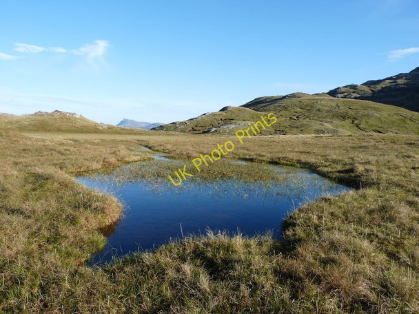 Photo 6"x4" Meall an Uillt Bhain lochan Kinloch Hourn c2010