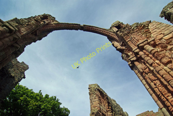 Photo 6"x4" Lindisfarne Priory Holy Island\/NU1241 c2010