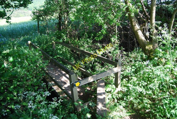 Photo 6"x4" Footbridge and stile by the River Derwent Hackness\/SE9790 c2010