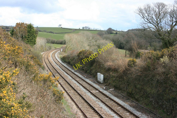 Photo 6"x4" Railway line at Stidston Hillside\/SX7060 c2010