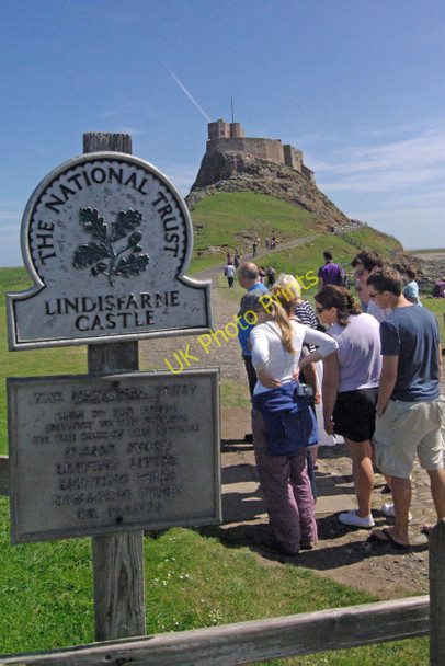 Photo 6"x4" Lindisfarne Castle Holy Island\/NU1241 c2010