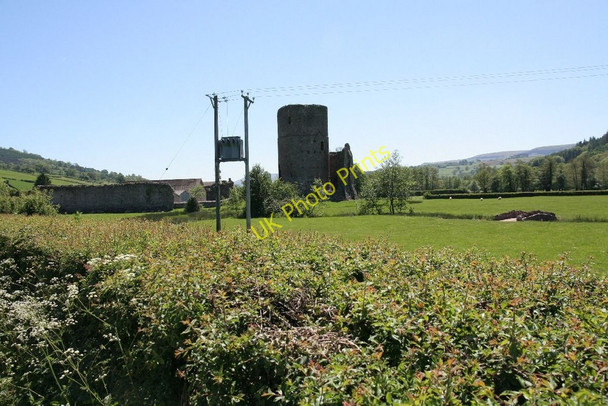 Photo 6"x4" Tower across the field Tretower c2010