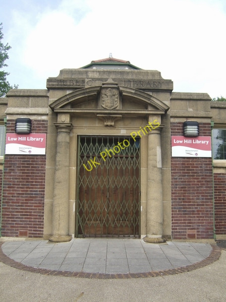 Photo 6"x4" Low Hill Library Wednesfield c2010