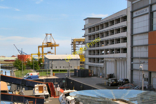 Photo 6"x4" Ocean Terminal MS Car Park Newhaven\/NT2577 c2010