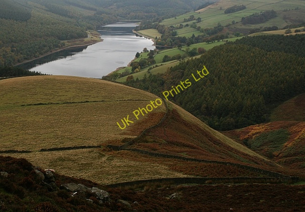 Photo 6"x4" View from Whitestone Lee Tor Ashopton c2007