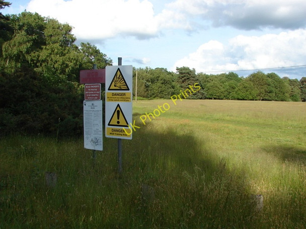 Photo 6"x4" Stoney Castle Camping Ground Pirbright Camp c2010