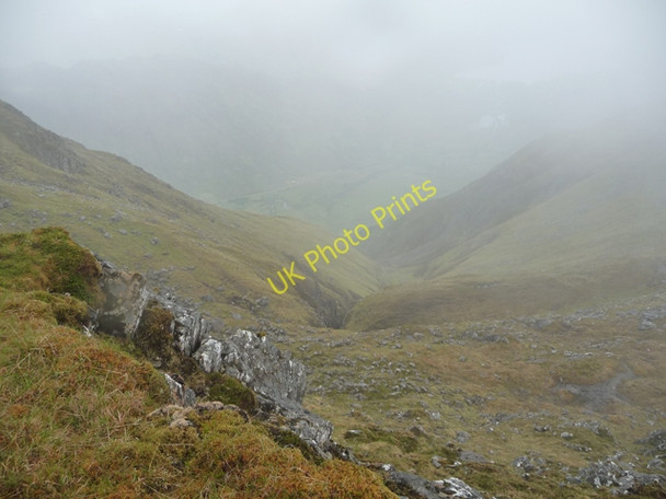 Photo 6"x4" Glen Shiel from Bealach na Carnach Sg\u00f9rr Fhuaran c2010