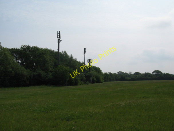 Photo 6"x4" A trio of communications masts near the A23 Bedlam Street c2010