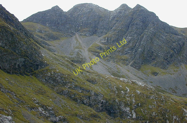 Photo 6"x4" Stob Ban from the stalkers' path Mamore c2000