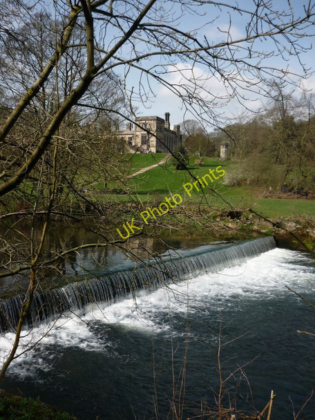 Photo 6"x4" Weir, River Manifold Ilam c2010