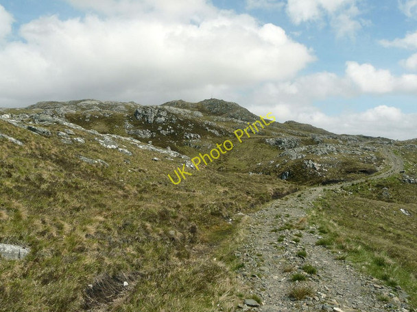 Photo 6"x4" Lochan below Ben Strome Kylesku c2010