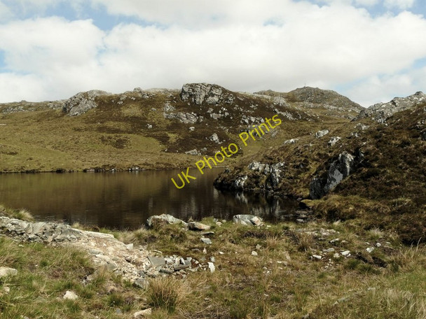 Photo 6"x4" Trackside lochan by Ben Strome Kylesku c2010