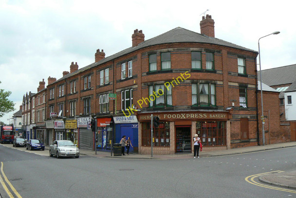 Photo 6"x4" Victorian shops Hucknall c2010