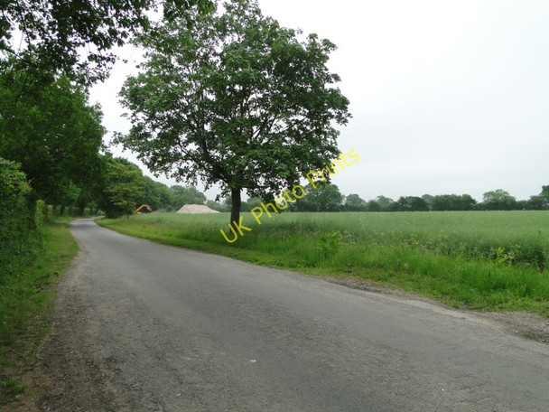 Photo 6"x4" Country Road Blyford c2010