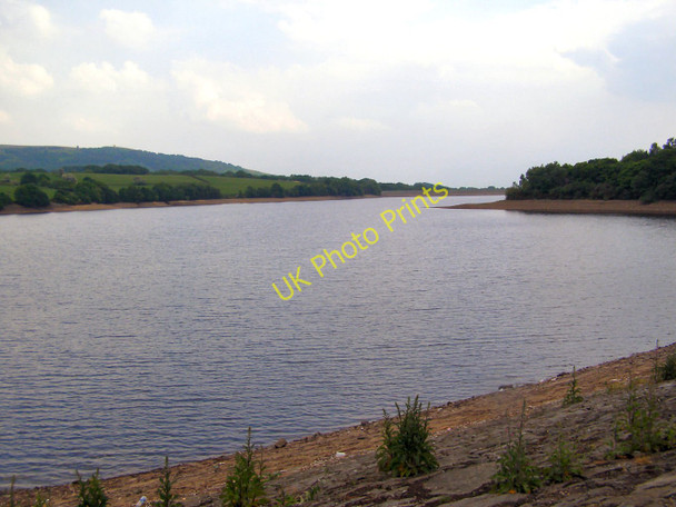 Photo 6"x4" Yarrow Reservoir from Yarrow Embankment Adlington\/SD6013 c2010