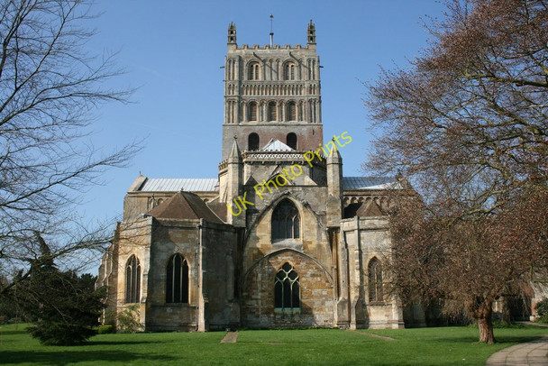 Photo 6"x4" Tewkesbury Abbey Tewkesbury c2009