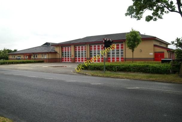 Photo 6"x4" Morecambe fire station Morecambe c2010