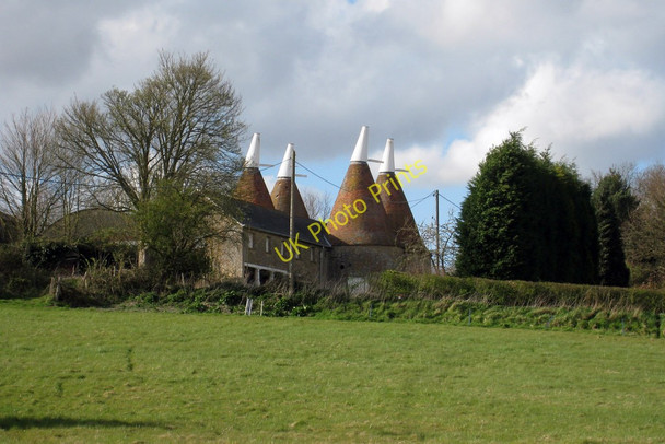 Photo 6"x4" Oast House at Mote Farm, Mote Road, Ivy Hatch, Kent Ivy Hatch c2009