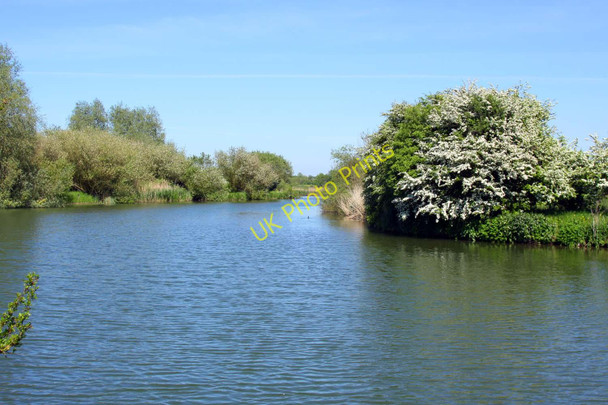 Photo 6"x4" A bend in the Thames Wolvercote c2010